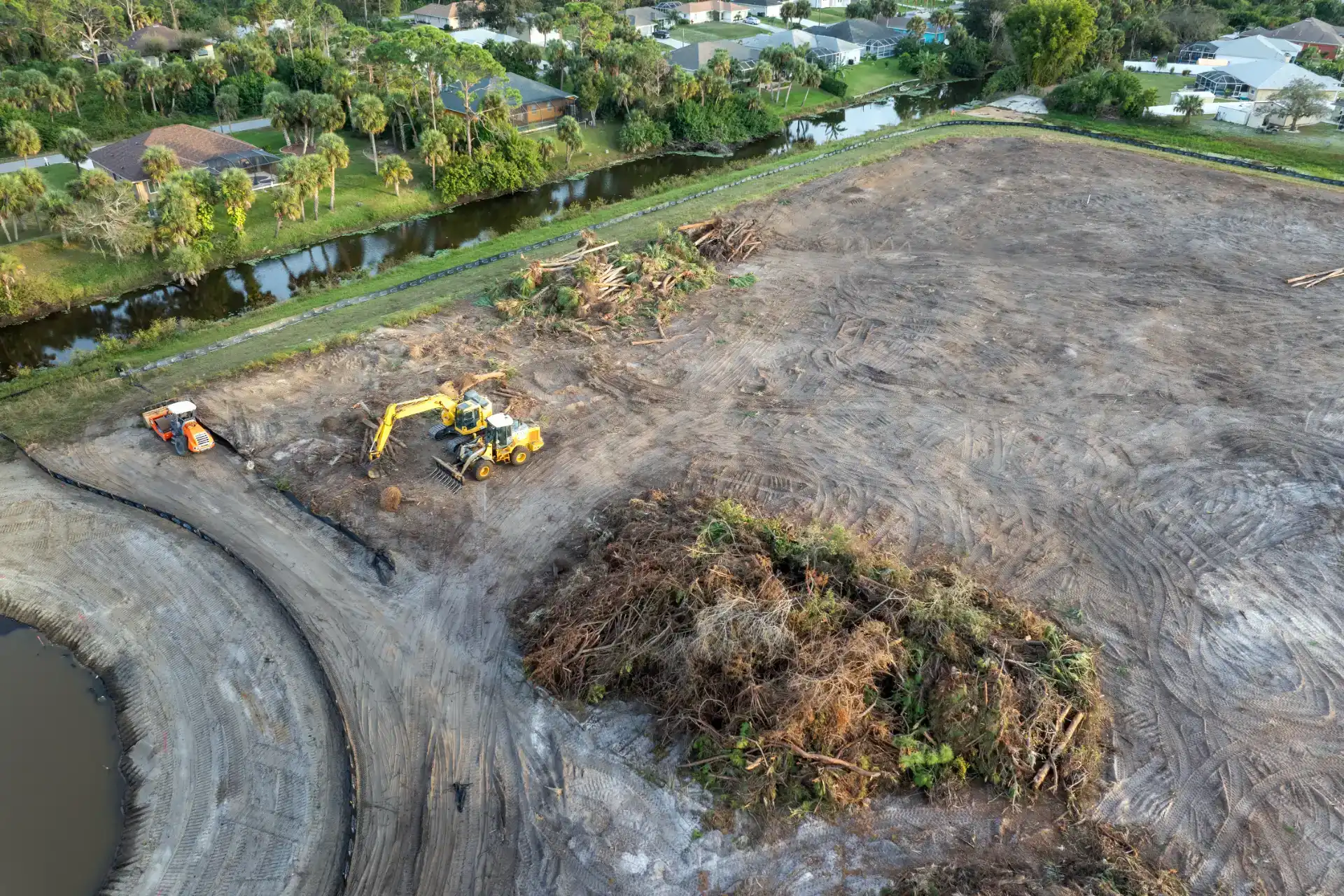 Land Clearing — EML Tree Services in Connecticut